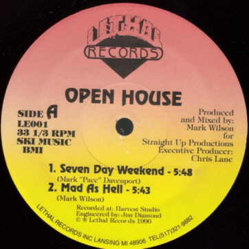 Open House - Seven Day Weekend (12")