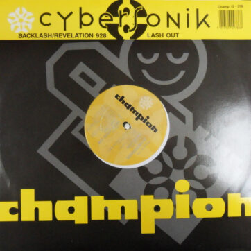 Cybersonik - Backlash (12")