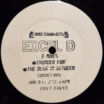 Excel D - Thunder Fire (12", W/Lbl, Sta)