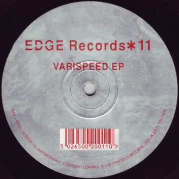 DJ Edge - Varispeed EP (12", EP)