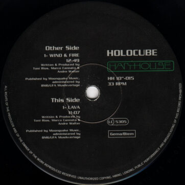 Holocube - Wind & Fire (10")