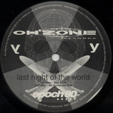 Epoch 90 - Last Night Of The World (12")