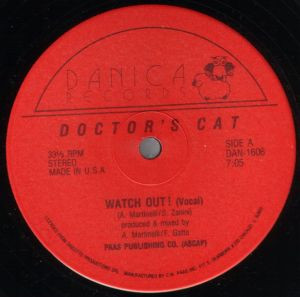 Doctor's Cat - Watch Out ! (12")