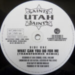 Utah Saints - What Can You Do For Me (Transformer Remix) (12") - Image 3