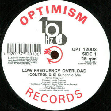100 Hz - Low Frequency Overload (12")