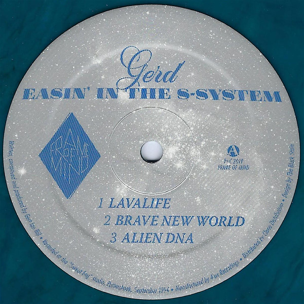 Gerd - Easin' In The S-System (12", EP, RE, Blu)