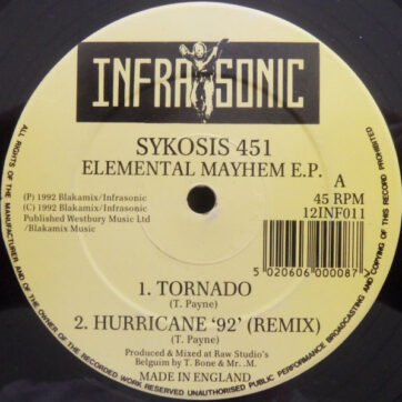 Sykosis 451 - Elemental Mayhem E.P. (12", EP)