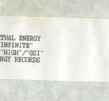 Virtual Energy - Infinite (12", W/Lbl)
