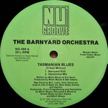 The Barnyard Orchestra* - Tasmanian Blues (C'mon Women) (12")