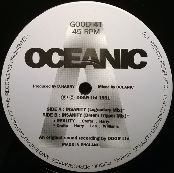 Oceanic - Insanity (12", Single) - Image 3