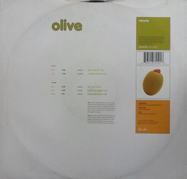 Olive - Miracle (12") - Image 4