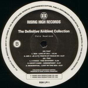 Pete Namlook - The Definitive Ambient Collection (2xLP, Comp) - Image 3