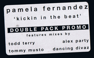 Pamela Fernandez - Kickin' In The Beat (2x12", Promo)