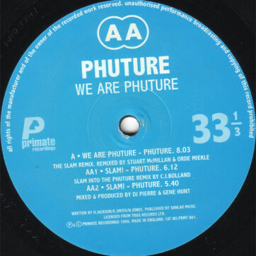 Phuture - We Are Phuture Remix E.P (12", EP)