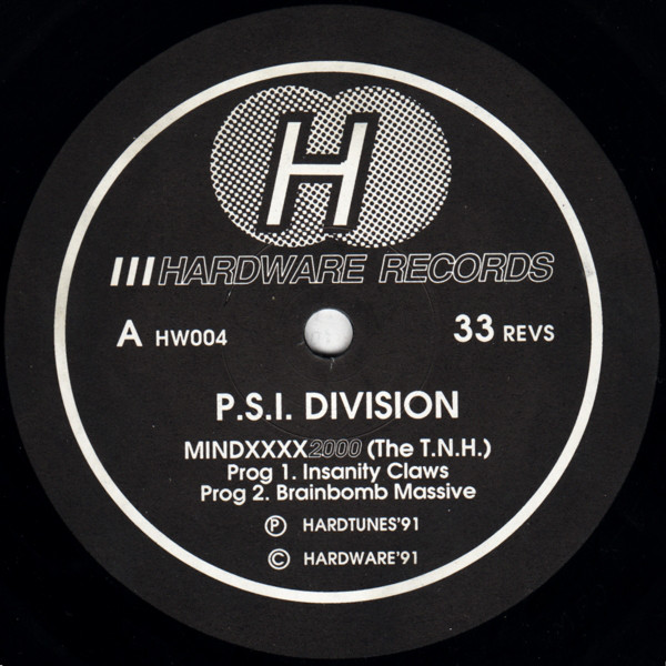 P.S.I. Division* - Mindfuck 2000 (12") - Image 4