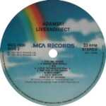Adamski - Liveandirect (LP, Album) - Image 4